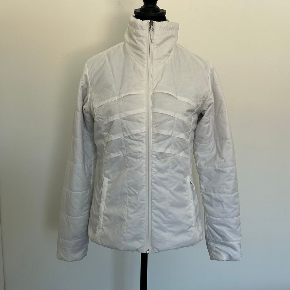 Columbia Omni-Heat Jacket, White, Full Zip Jacket, Size XS